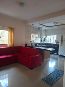 Køkken eller tekøkken på Cantinho Abençoado