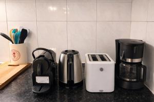 Kuchyň nebo kuchyňský kout v ubytování Maison à Beaune