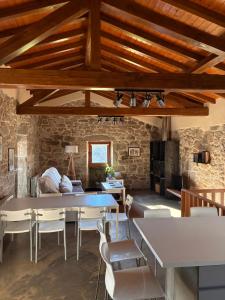 Et opholdsområde på Casa Rural Elvira Ribeira Sacra