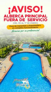 Swimmingpoolen hos eller tæt på Hotel Puente Nacional & Spa