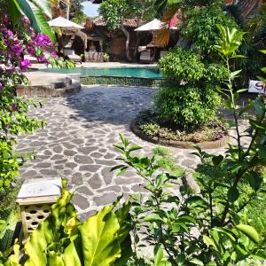 En have udenfor Hotel Chonos