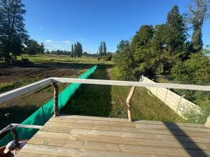 Naturlandskabet i nærheden af villaen