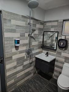 Phòng tắm tại Macchiato Homestay