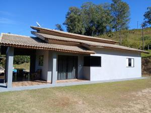 Bygningen som feriehuset ligger i