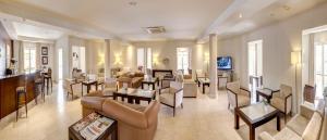 TV a/nebo společenská místnost v ubytování Gran Hotel Suances