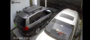 een auto met open dak en open kofferbak bij House - Huanchaco in Huanchaco