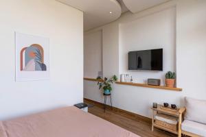 TV/trung tâm giải trí tại View Home Da Lat