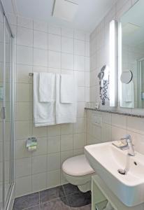 Koupelna v ubytování Hotel City Inn Basel