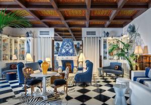 Uma área de estar em Bela Vista Hotel & Spa - Relais & Chateaux