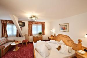 Posezení v ubytování Albergo al Cervo - Gasthof zum Hirschen