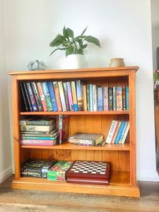 Biblioteket på pensionatet