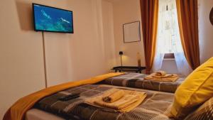Camera con 2 Letti e TV a parete di Merziger Fußgängerzone a Merzig