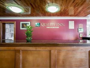 Certifikát, hodnocení, plakát nebo jiný dokument vystavený v ubytování Quality Inn Olympia Near State Capital