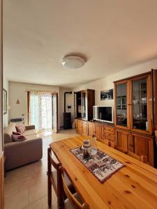 Køkken eller tekøkken på Rifugio Dei Caprioli