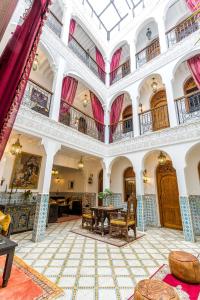 Balkón nebo terasa v ubytování Riad Mouna