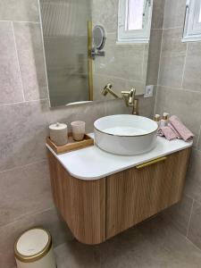 Koupelna v ubytování CHARMANT 2 PIECES DANS VILLA INDIVIDUELLE TERRASSES JARDIN + 34 fotografií