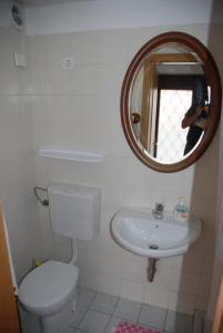 Koupelna v ubytování Apartment Vito