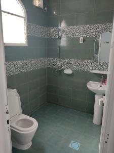 Et badeværelse på Amour Hostel