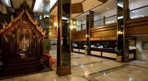Vstupní hala nebo recepce v ubytování Ayutthaya Grand Hotel + 190 fotografií