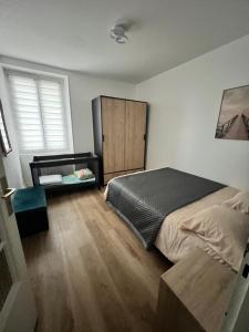 Postel nebo postele na pokoji v ubytování Confort appart