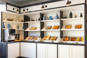 Køkken eller tekøkken på Hotel Cristal Porto