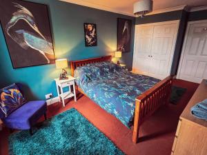 Postel nebo postele na pokoji v ubytování Flat 1