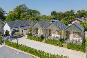 una vista aerea di una casa di Baansiwalin a Phra Nakhon Si Ayutthaya