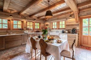 Køkken eller tekøkken på Le Chalet l'Harmonie - Pierres d'Histoire