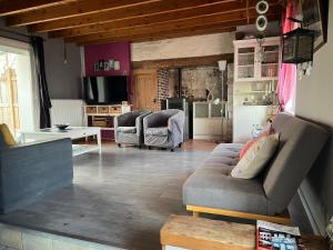 Khu vực ghế ngồi tại Gîte Baie de Somme à 5 mn de la mer Chez Nath & Jack +26 ảnh