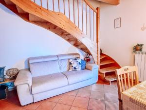 Et opholdsområde på Alloggio Stella Alpina + 11 billeder