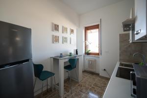 Køkken eller tekøkken på Casa vista Campobasso SmartCheck-In & Wifi Fibra