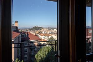 Udsigt til Campobasso eller udsigt til byen taget fra lejligheden