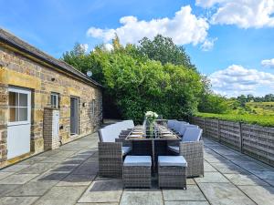 En balkon eller terrasse på Valley View Barn