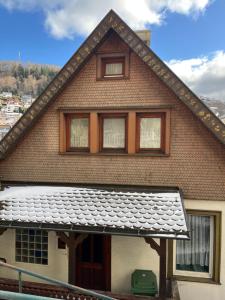 En generel udsigt til bjerge eller udsigt til bjerge taget fra lejligheden