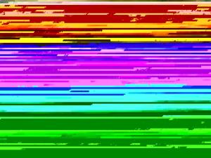 a pile of rainbow colors on a computer screen at Apartment 4 by Interhome in Feldhusen
