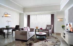 Posezení v ubytování Ascott Jakarta