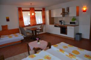 Kuchyňa alebo kuchynka v ubytovaní Appartement Haus Gatterer