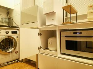 Køkken eller tekøkken på Ansan Minimal Studio + 9 billeder