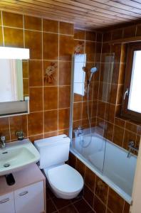 Koupelna v ubytování WEF Davos - Private Room in Shared Apartment