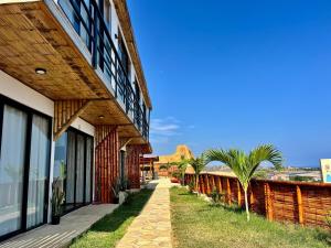 Bygningen som lejligheden ligger i