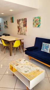 Et opholdsområde på Casa Aquamarina Buzios