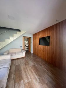 Et tv og/eller underholdning på Casa Alto Padrão Palmeiras