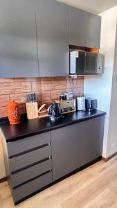 Nhà bếp/bếp nhỏ tại Departamento Pleno Centro Puerto Varas