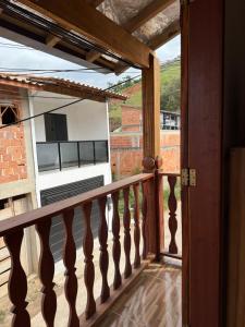 a view from the balcony of a house at Paraty Prime House in Paraty
