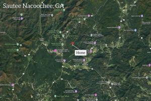 una mappa della guerra coreana di Mountain Cabin Fireplace Views Fire Pit a Sautee Nacoochee Altre 41 foto