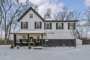 Het gebouw waarin het vakantiehuis zich bevindt