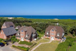 an aerial view of a house at Luv & Lee, Whg 11a in Westerland +10 photos