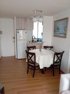 Køkken eller tekøkken på Departamento a pasos playa la herradura