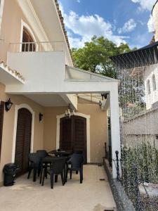 Bygningen som pensionatet ligger i