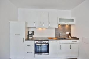 Køkken eller tekøkken på Duhner Strandhus, S208